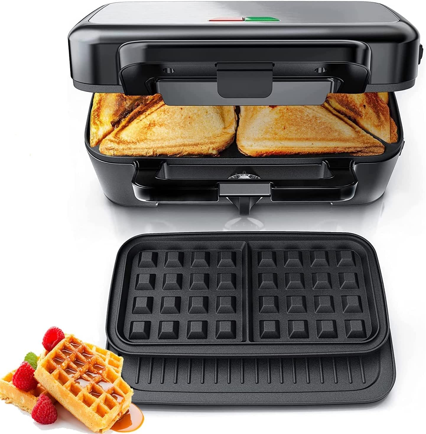 How To Know If A Waffle Iron Has Removable Plates