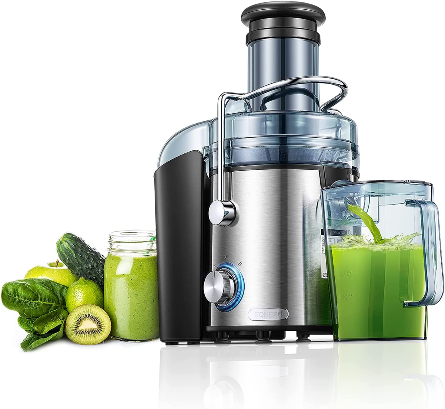 Juicer Vegetable and Fruit Easy to Clean, Centrifugal Juicer with