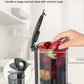 Juicer Machines Vegetable and Fruit, FOHERE Cold Press Juicer Extractor Fit Whole Fruits & Vegetables with 4.72" Wide Mouth Easy to Clean, Slow Masticating Juicer with Quiet Motor, Reverse Function