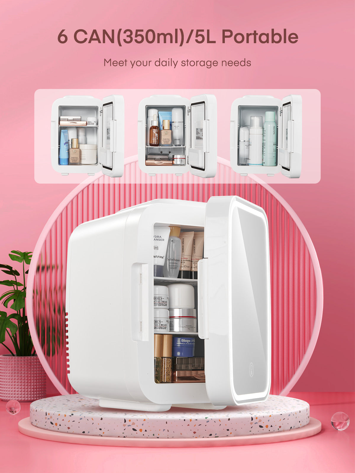 Mini Fridge for Bedroom, Dorm, Office