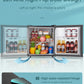 1.6 Cu. Ft Mini Fridge with Freezer, Small Refrigerator for Office Game Room, Apartment, 46L