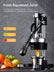 FOHERE Orange Juicer Squeezer, Cast Iron Lemon Squeezer, Commercial Citrus Juicer Hand Press for Orange, Lemon, Pomegranate, Grapefruit, Easy to Clean Citrus Squeezer-Bonus a Stainless Steel Cup