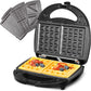 Fohere 3-in-1 Sandwich Maker, Waffle Maker, Sandwich Grill