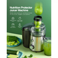 FOHERE Juicer, 1000W Juice Extractor Fruit Vegetable, Stainless Steel