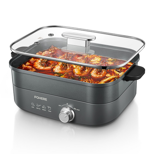 Hot Pot Electric, 4.5L 1300w, 2 Speeds Control