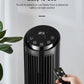 FOHERE Tower Fan for Home, 40" Oscillating Quiet DC Motor Cooling Fan with Remote Control, 12 Speeds, 4 Modes and Timer, Standing Floor Fans Safe for Bedroom and Home Office Use, Black